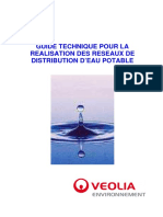 Realisation Des Reseaux Eau Potable