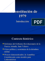 La Constitucion de 1979
