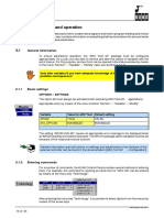 3 Programming and Operation: General Information