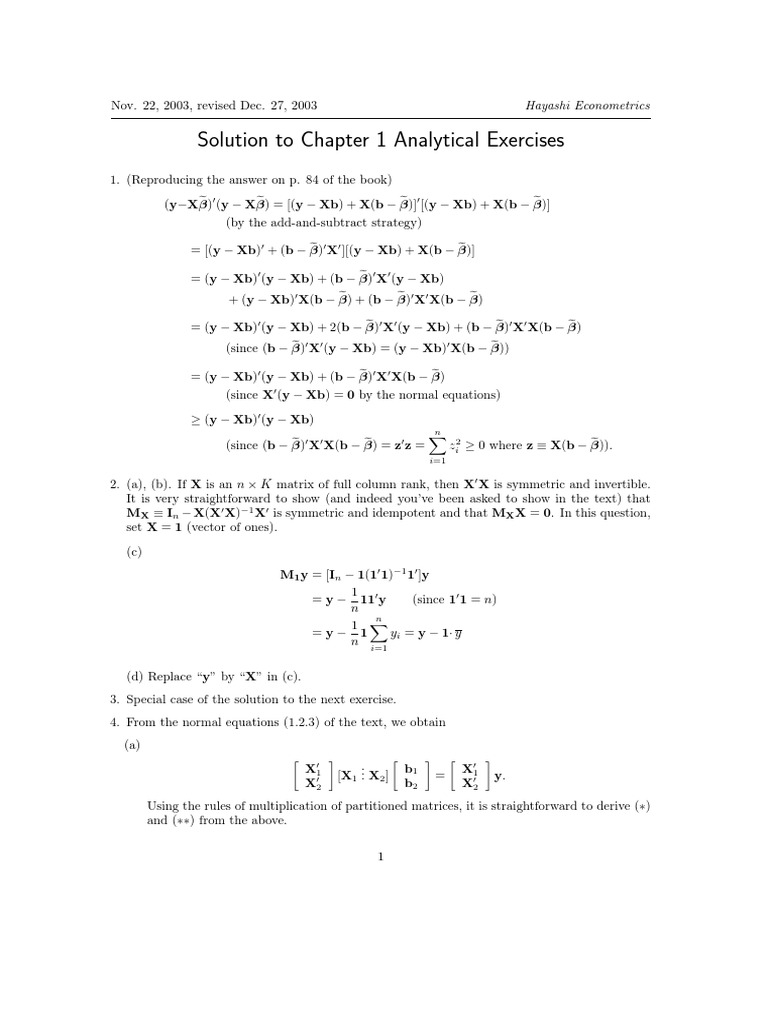 洋書 Econometrics(Fumio Hayashi) EBOOK PDF Econometrics by Fumio Hayashi by UptonIIbl - Issuu