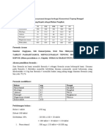 Formula Baru Paracetamol (Kel. 3)