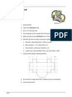 Inputting The Outside Wall: 1. Start Revit 2021