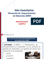 Inventarios y MRP