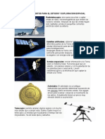 Aparato e Instrumentos para El Estudio y Exploracion Espacial