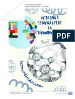 Entropía y segunda ley termodinámica UNI