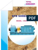 Efb Shredder: Model: Cws 8