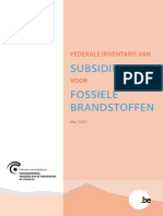 Federale Inventaris Van Subsidies Voor Fossiele Brandstoffen (Volledige Rapport - 2021)