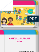 Pert 1 Kalkulus Lanjut