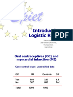 Introduction To Logistic Regression: Rachid Salmi, Jean-Claude Desenclos, Thomas Grein, Alain Moren