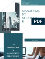 Chapitre 1-Management Strategique - Cours