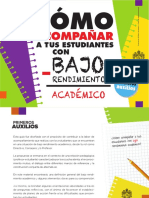 Como Acompañar A Estudiantes Con Bajo Rendimiento Académico