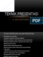 Teknik Presentasi