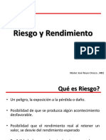 Riesgo y Rendimiento