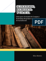 Supletorio, Remedial y Gracia - Guía para El Examen de Lengua y Literatura de Primer Curso de Bachillerato