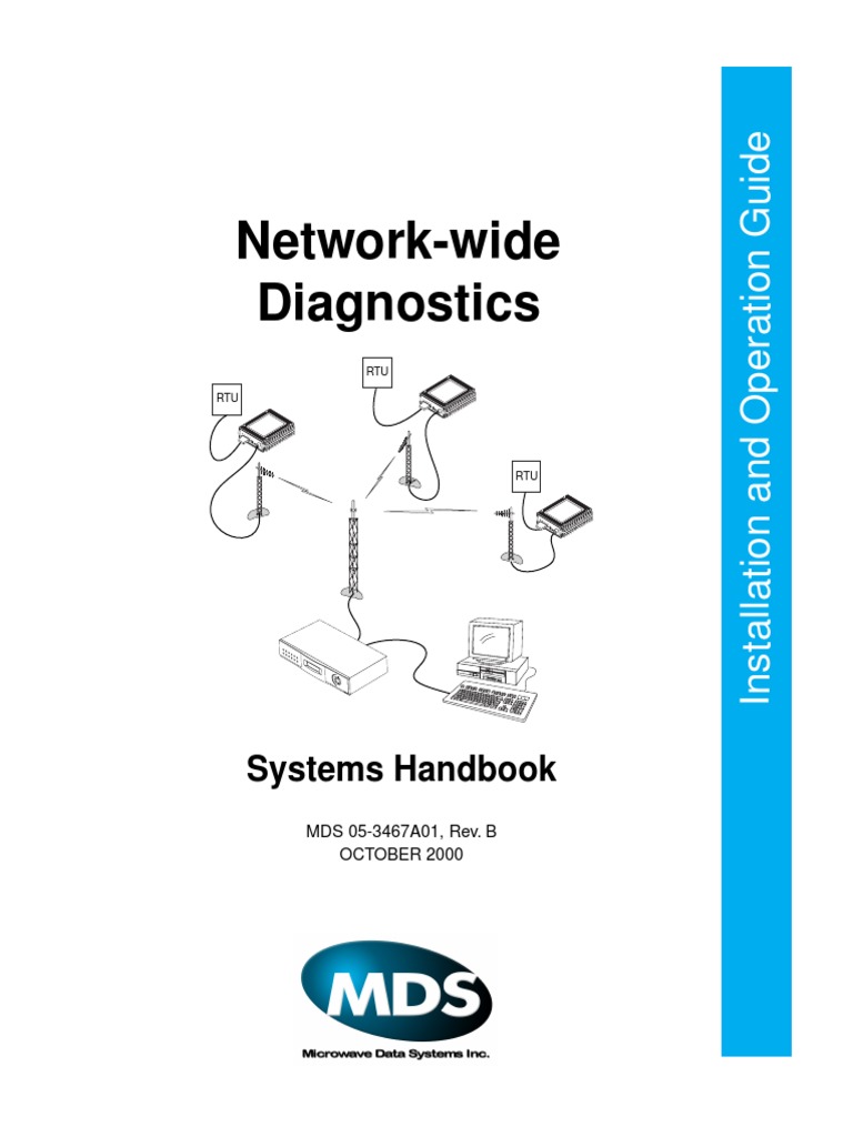 NetworkWide Diagnostics Systems Handbook PDF Scada Computer Network