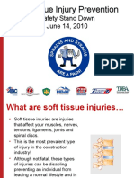 Soft Tissue Injury Prevention Stand Down Final