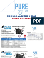Piscinas, Jacuzzis y Spas - Equipos y Accesorios - Purewater