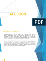 Accesión