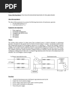 Date: Expt. No: 07 Name of The Experiment: Observation: of No Load and Load Characteristics of A Three-Phase Alternator