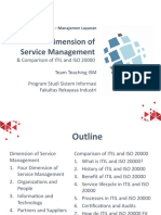 Four Dimension of Service Management