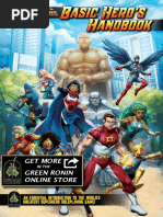 Mutants and Masterminds Third Edition Character Sheet | PDF