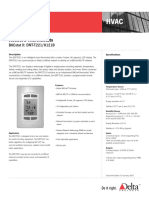 Network Thermostats: Bacstat Ii: Dnt-T221/H121B