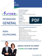 Técnico Laboral en Mercadeo y Ventas