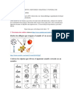 Plan de Mejoramiento Fonemas D y B