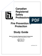 3 - BCRSP Fire Prevention and Protection Study Guide - 2014 Edition