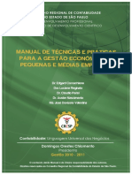 Manual de Técnicas e Práticas Para a Gestão Econômica de Pequenas e Médias Empresas