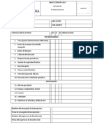 Inspección Pre-Uso Amoladora