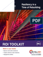 Resiliency in A Time of Rebuilding: Roi Toolkit