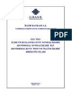 2 2021 Yili Icme Ve Kullanma Suyu Sondaj Isleri Jeotermal Sondaj Isleri Ile Jeotermal Kuyu Test Ve Olcum Isleri Birim Fiyatlari