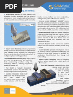 Camworks 3-Axis Milling: For 3D Toolpaths, Roughing, and Finishing