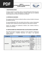 Plan de Auditoría Interna ISO 9001:2015 | PDF | Auditoría | Sistema de ...