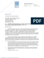 Re: RIN 3038-AC96 Implementation of Conflicts of Interest Policies and Procedures by Swap Dealers and Major Swap Participants (75 FR 71391)