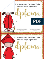 Paquete 2 Diploma y Boton