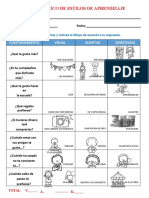 Test Diagnostico Estilo de Aprendizaje MEEP