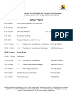 Program Flow (Hoyohoy pax - April 8-11, 2021)