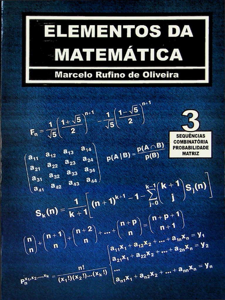Rufino - Vol. 3 - Sequências-Combinatória-Probabilidade