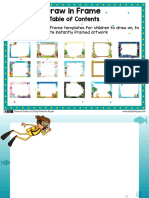 Printable Draw in Frame Templates for Kids