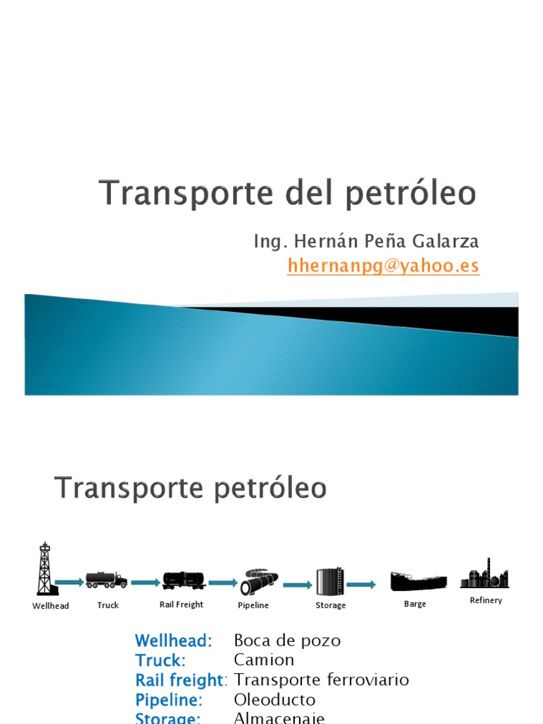 Transporte de Petróleo: Métodos y Normativas | PDF | Petróleo | Gases