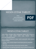 Mesin Cetak Tablet