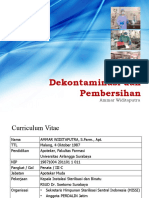 Pencucian & Disinfeksi, Ammar W-HISSI Jatim