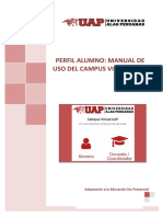Perfil Alumno - Manual de Uso de Campus Virtual Ver 2.0