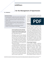 JNC 8 Guidelines for the Management of Hypertension in Adults