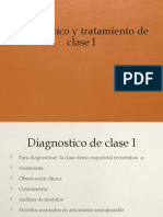Diagnostico y tratamiento de clase I