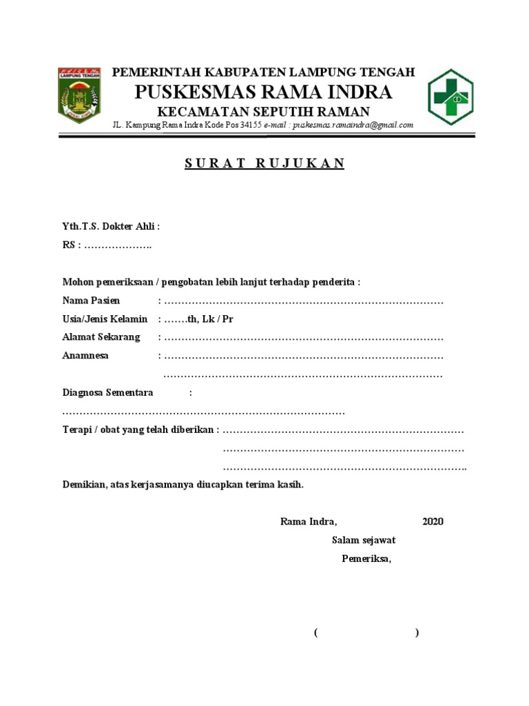 Surat Rujukan Umum | PDF