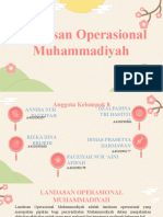 Makalah Landasan Operasional Muhammadiyah