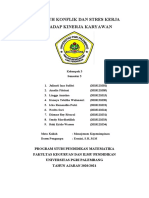 PENGARUH KONFLIK Dan STRES KERJA